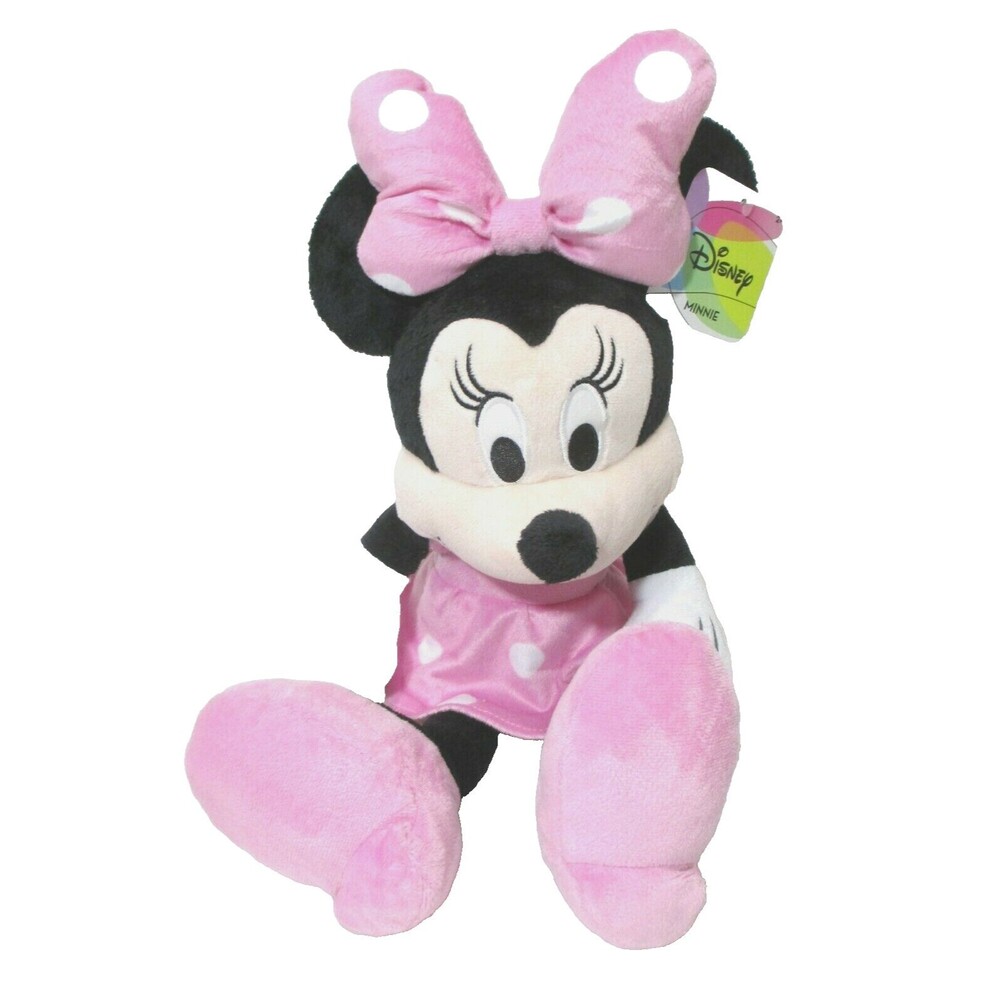 NWT Disney Minnie Mouse 19" Pink Plush Stuffed Toy